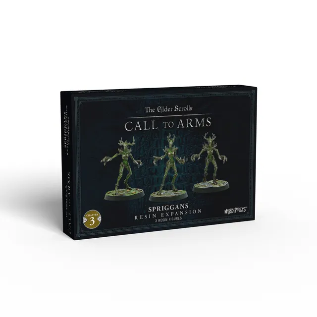 Elder Scrolls Call to Arms Spriggans resina 3 miniature