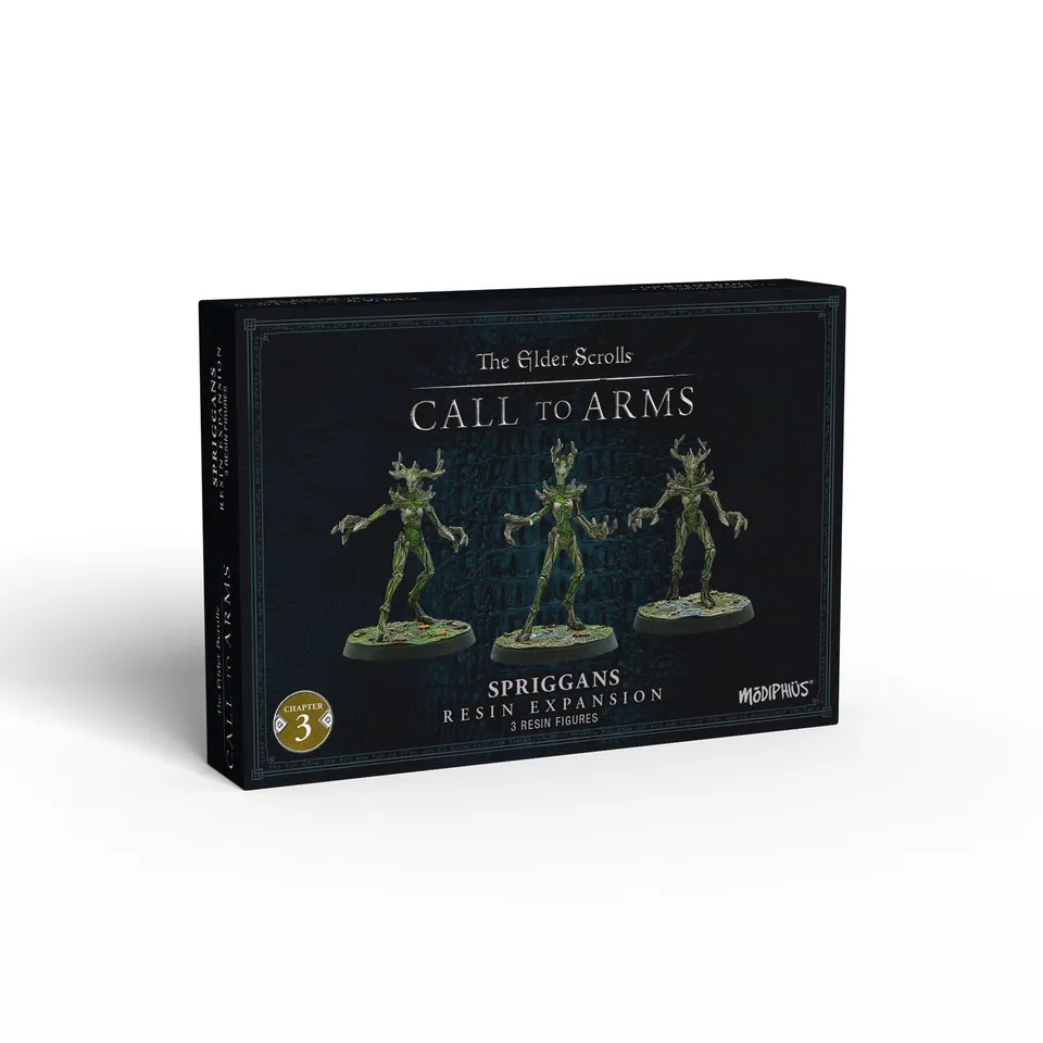 Elder Scrolls Call to Arms Spriggans resina 3 miniature