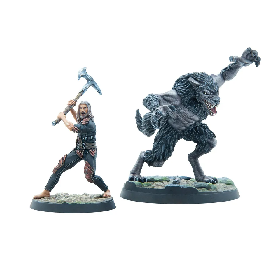 Elder Scrolls Call to Arms Arnbjorn miniatura 32mm resina