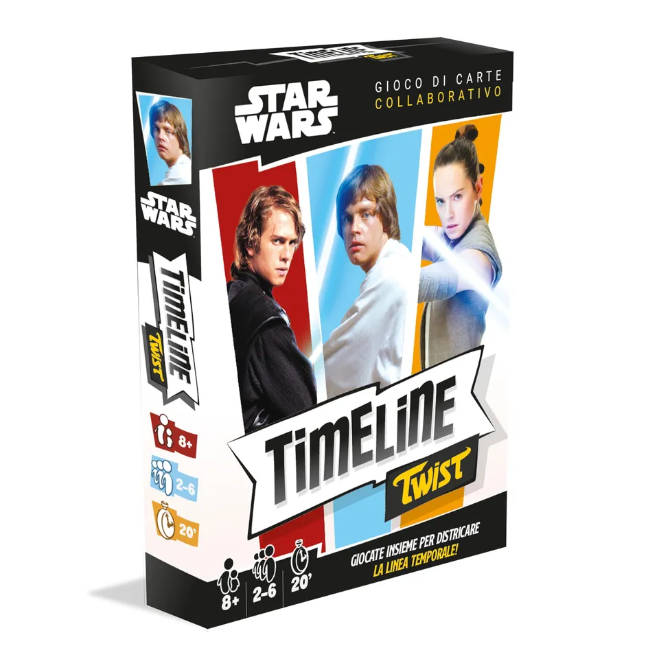 Asmodee Timeline Twist Star Wars gioco da tavolo 2-6 giocatori