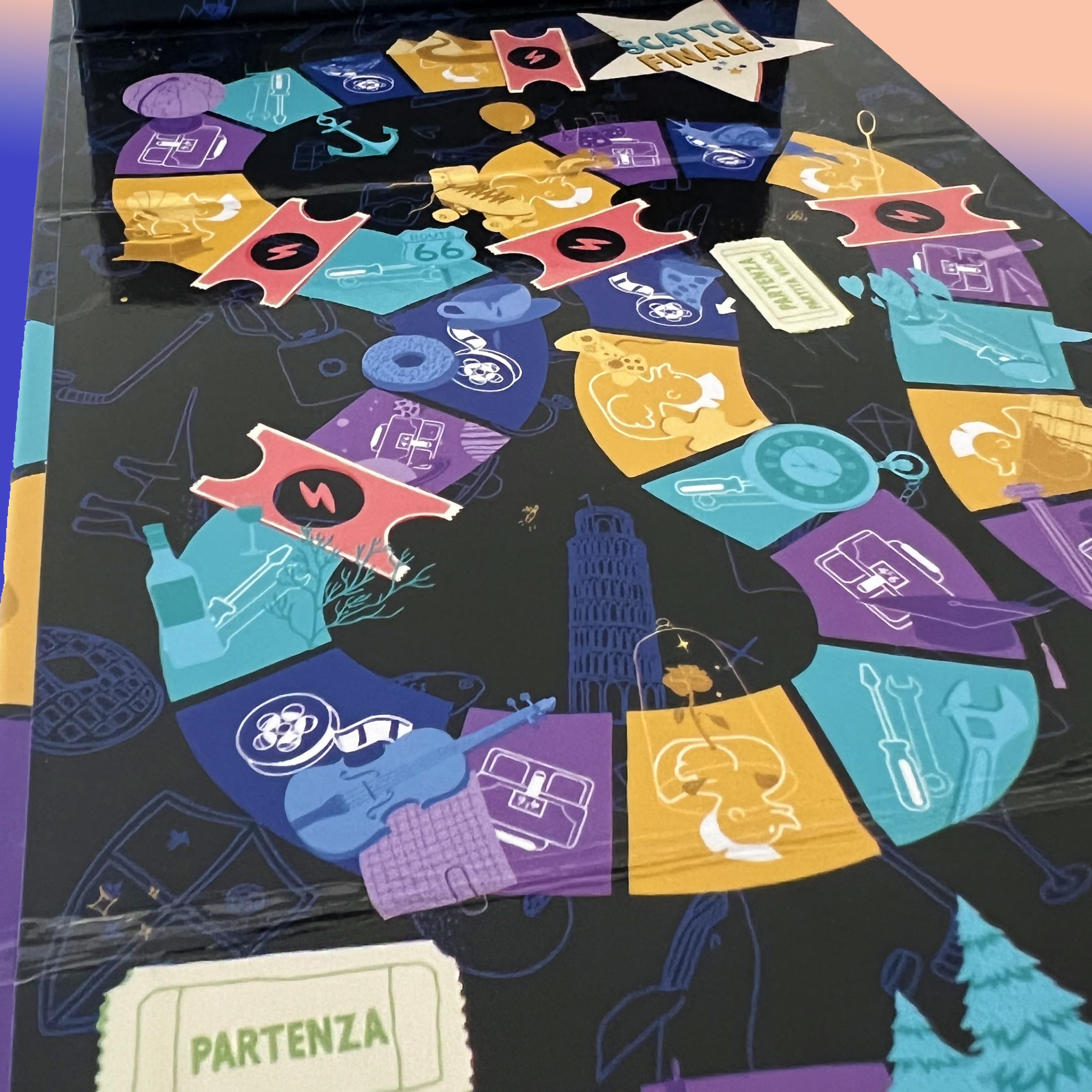 Asmodee Party Games QNS Quanto ne sai gioco quiz 2-6 italiano