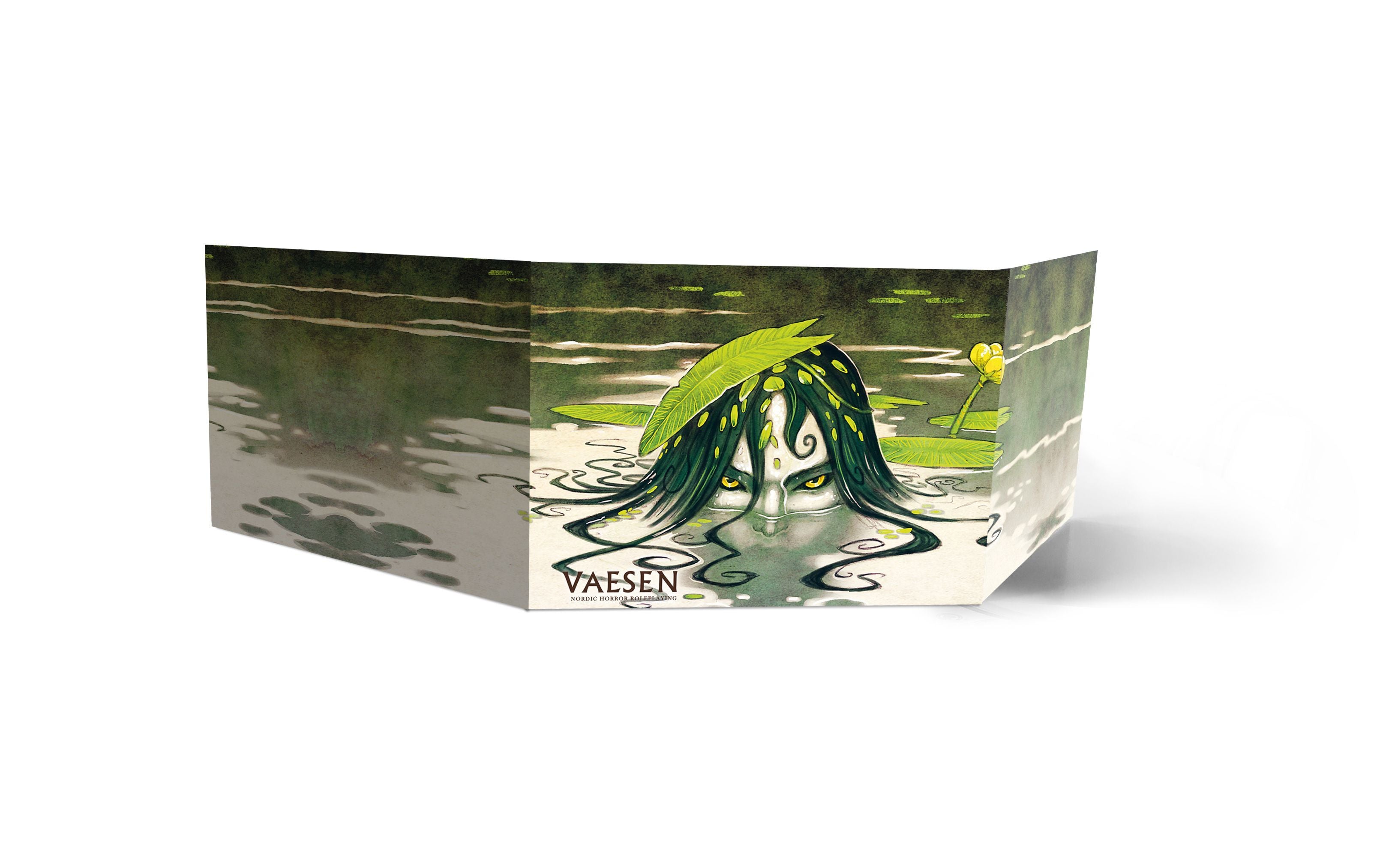 Vaesen Nordic Horror schermo master + mappa Mythic North