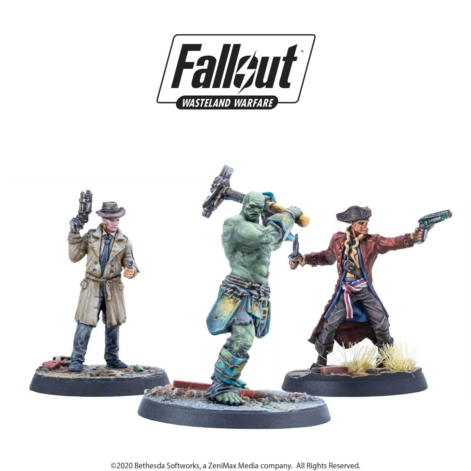 Modiphius Fallout Wasteland Warfare Survivors Unusual Allies miniature