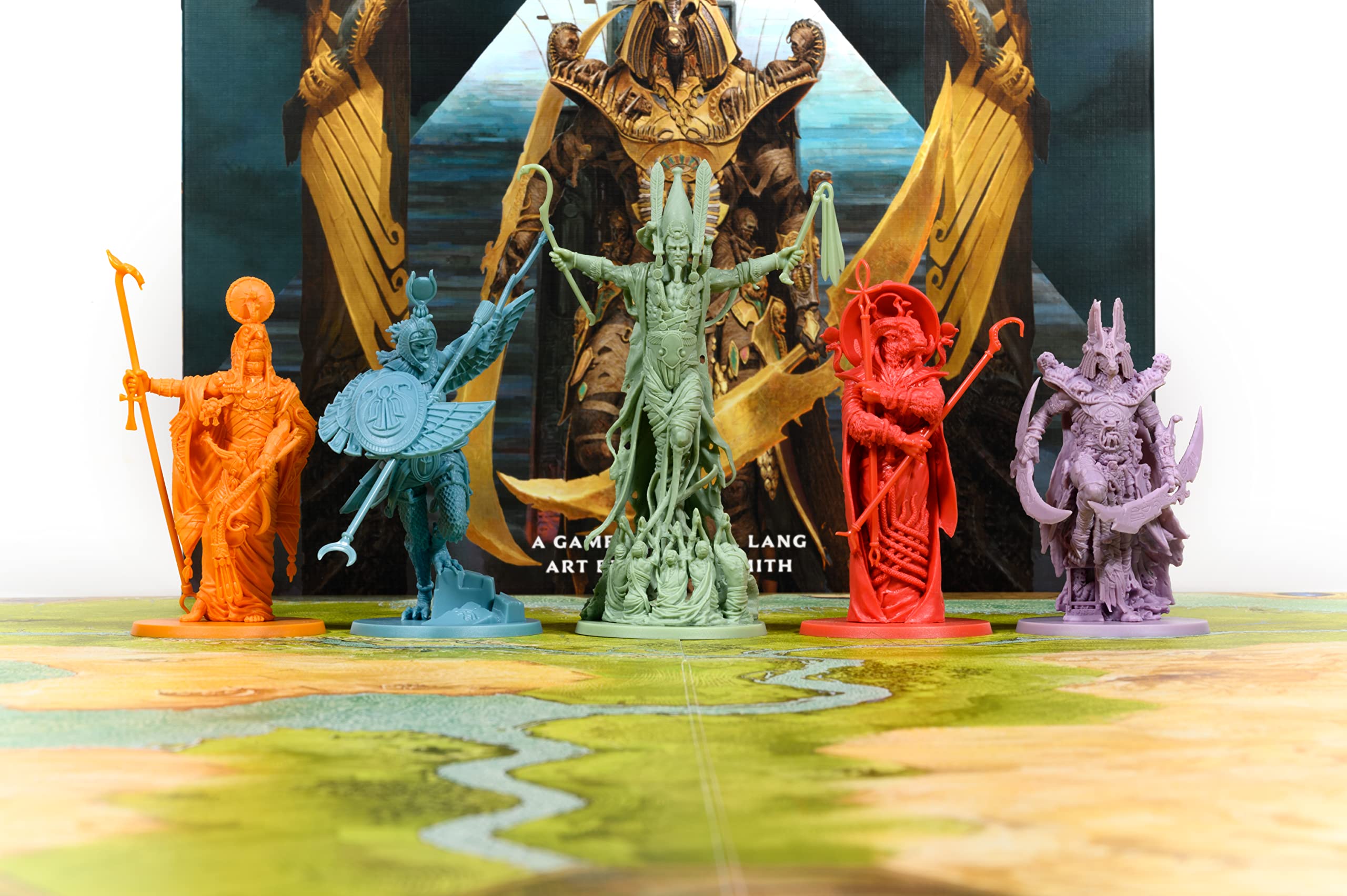 Asmodee Ankh Divinità Egizie Gioco Strategia 2-5 Giocatori