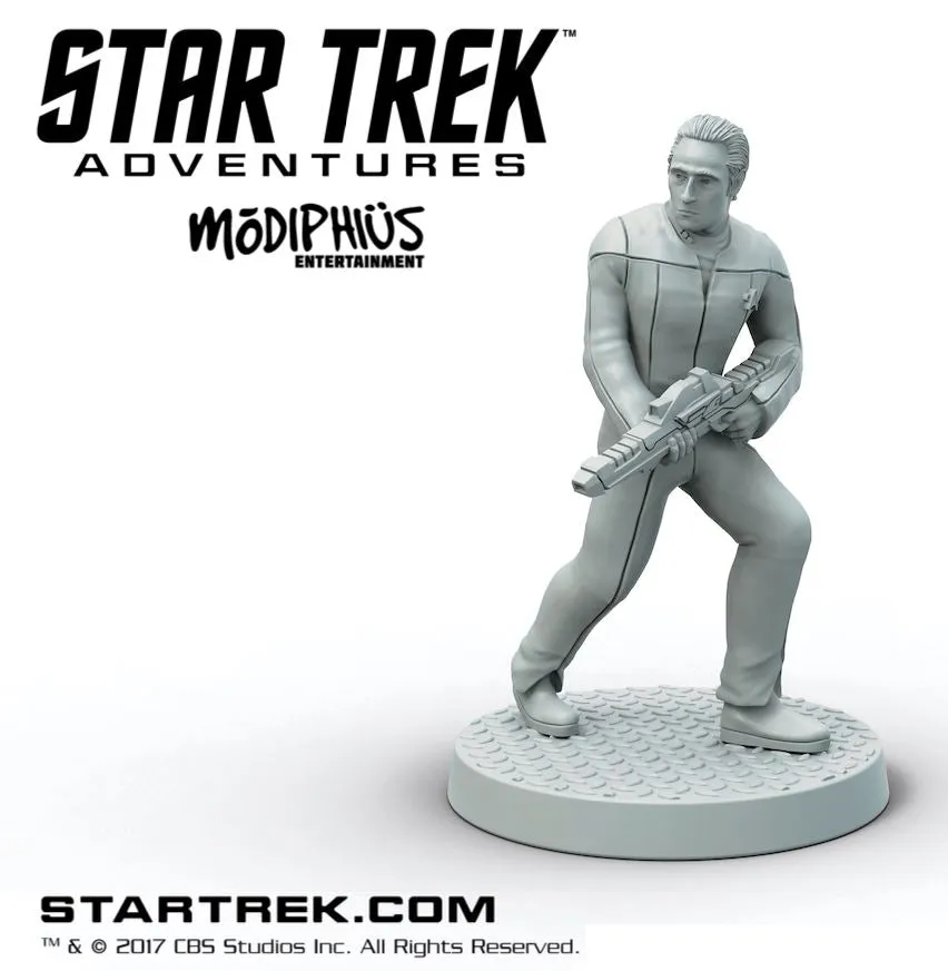 Modiphius Star Trek Adventures Data miniatura STL 32mm TNG