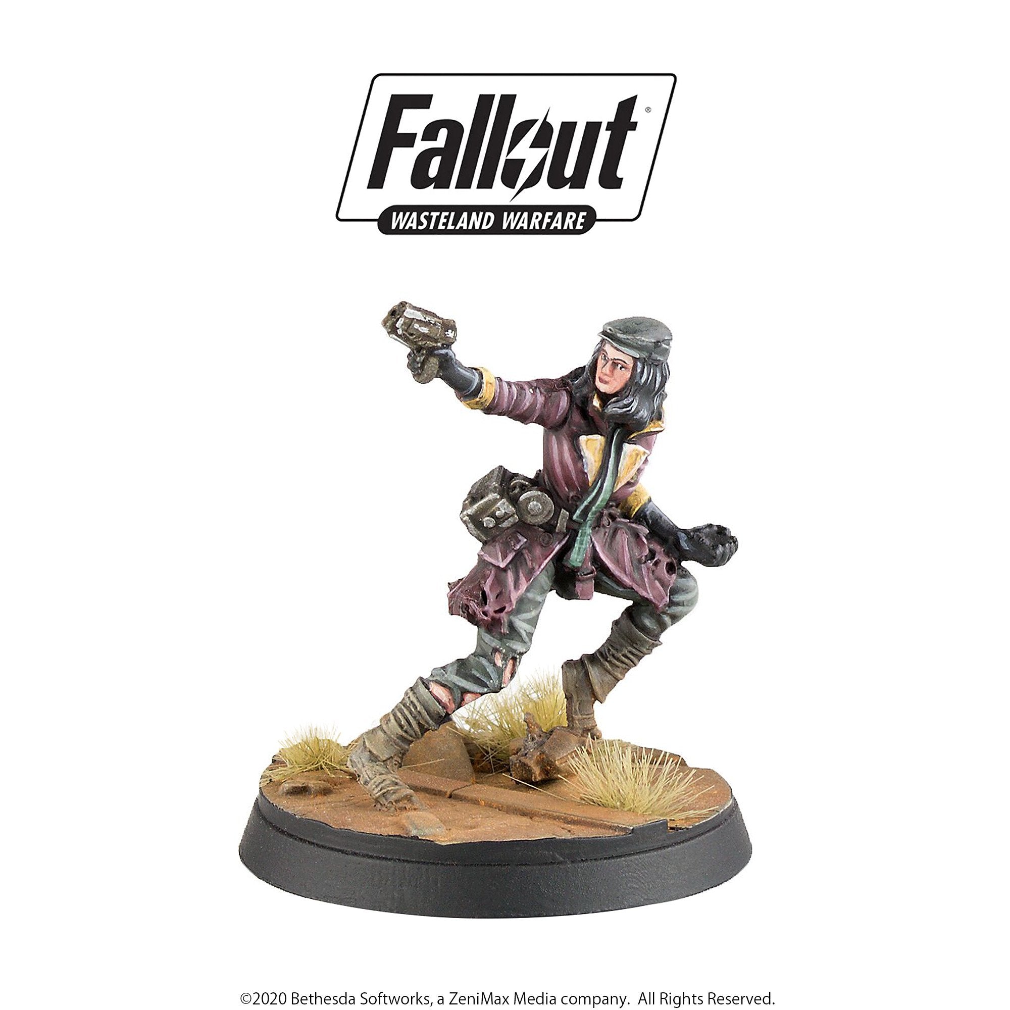 Modiphius Fallout Wasteland Warfare Boston Companions miniature