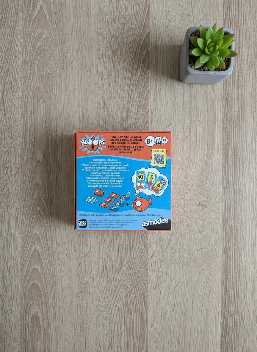 Asmodee Bloops Gioco di Carte Memoria 8+ anni Italiano