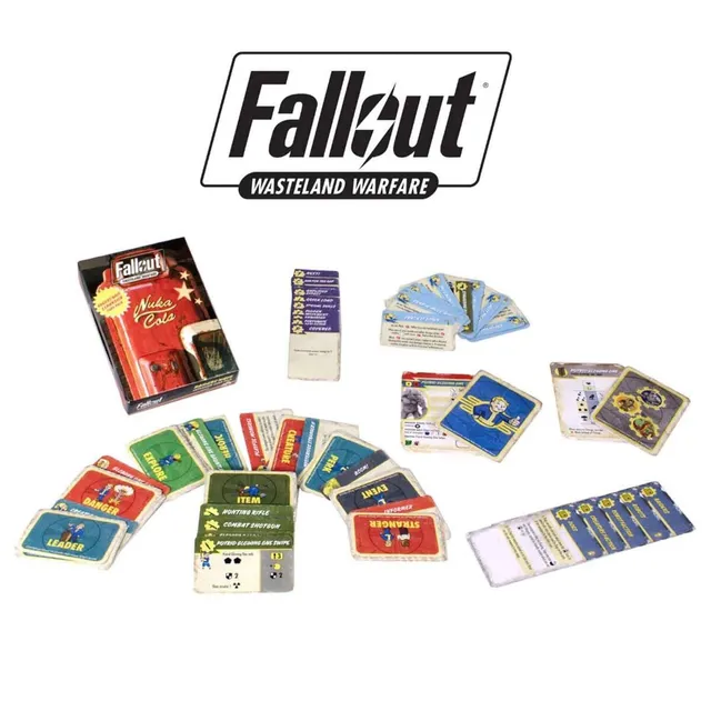 Modiphius Fallout Wasteland Warfare Raiders Wave espansione 203 carte