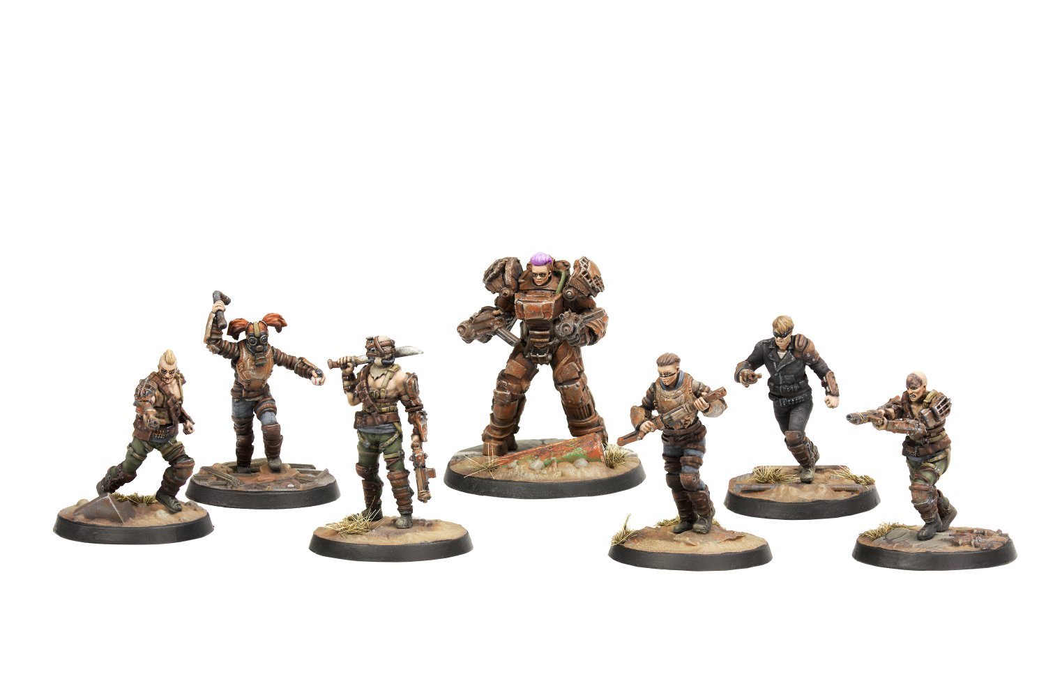 Modiphius Fallout Wasteland Warfare Raider Bundle miniature predoni