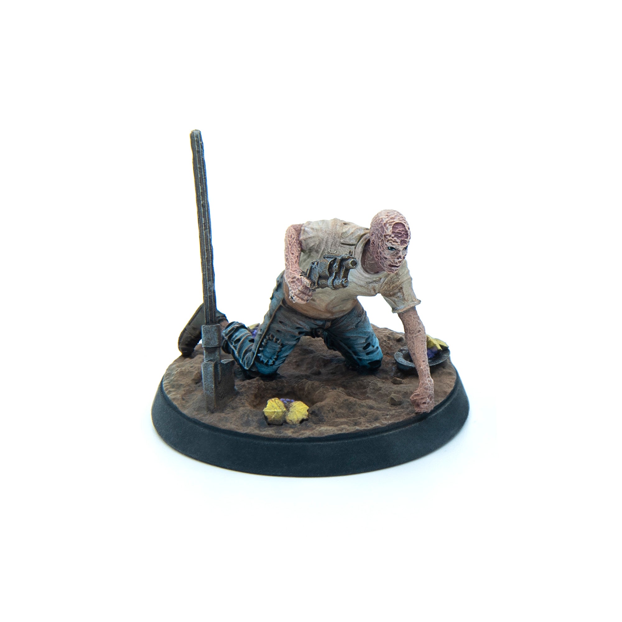 Modiphius Fallout Wasteland Warfare Ghoul Settlers miniature 6 pz