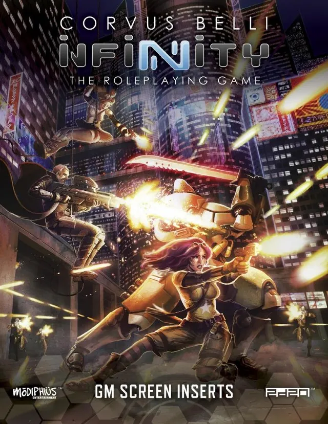 Infinity GM Screen + Code Infinity schermo master fisico