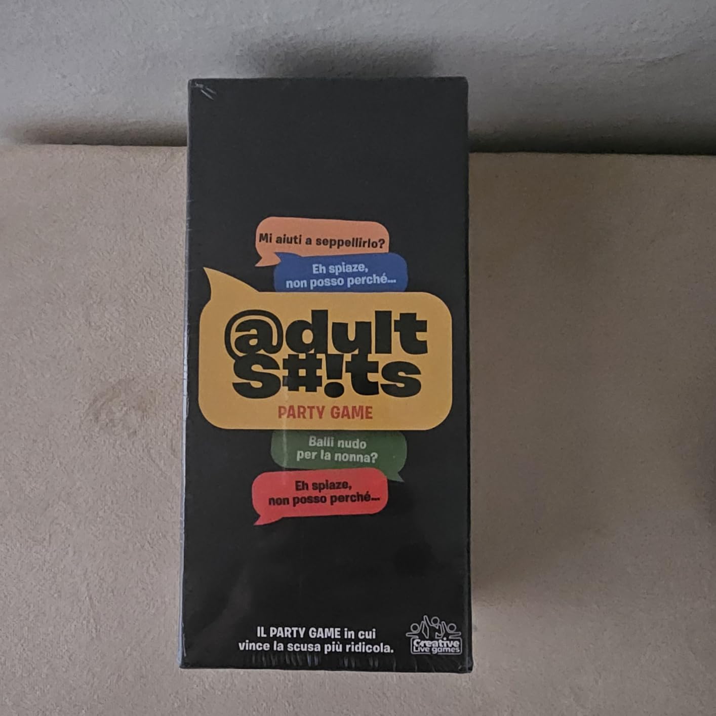 Asmodee Adult Shits carte party game edizione italiana 18+ 3-6 giocatori