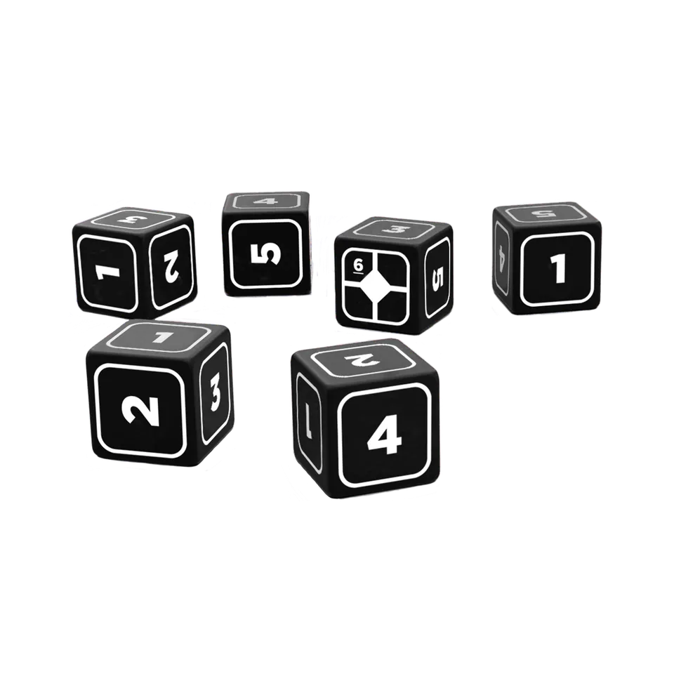 ALIEN RPG Base Dice Set 10 dadi da 16 mm
