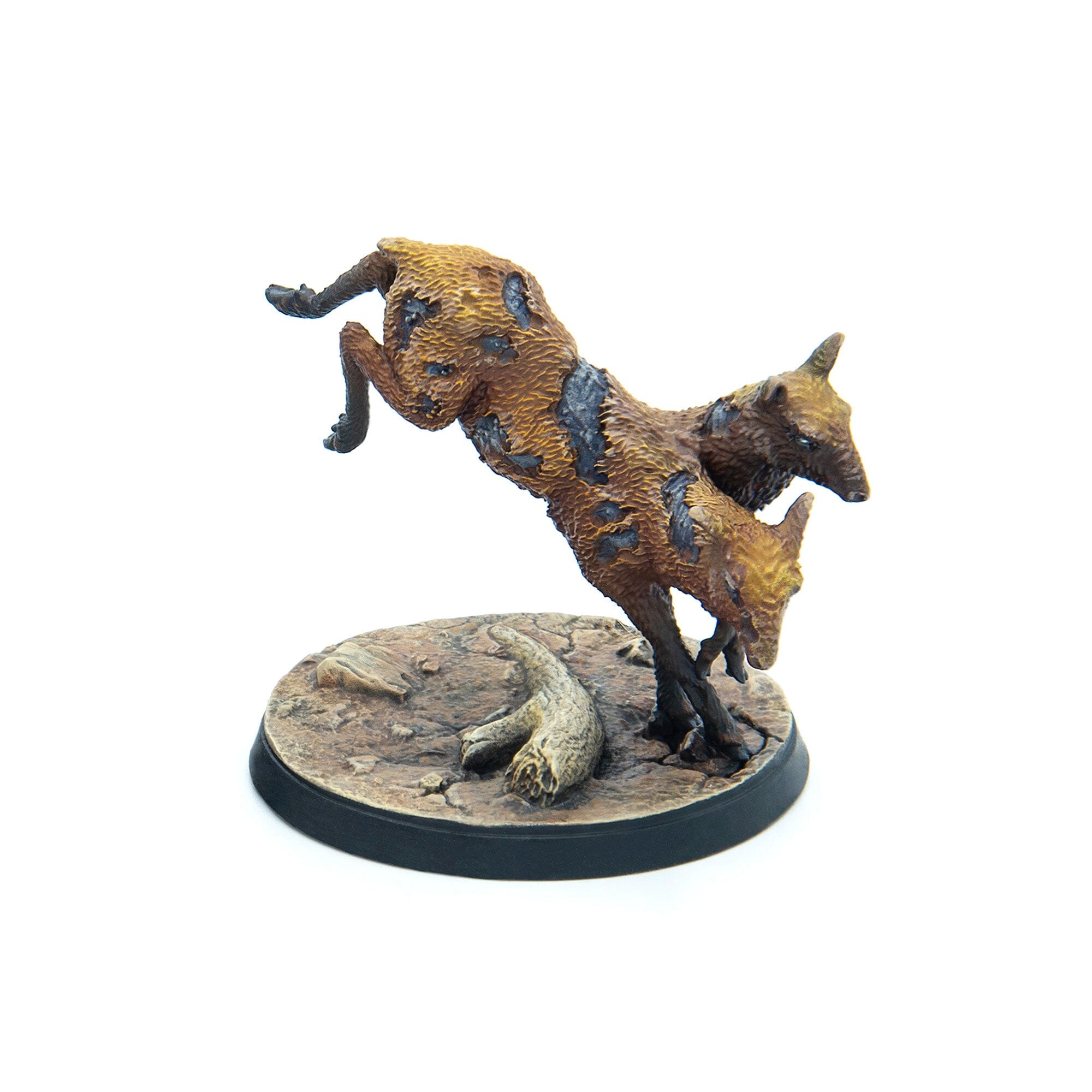 Fallout Wasteland Warfare Radstag Herd miniature resina 3 pezzi