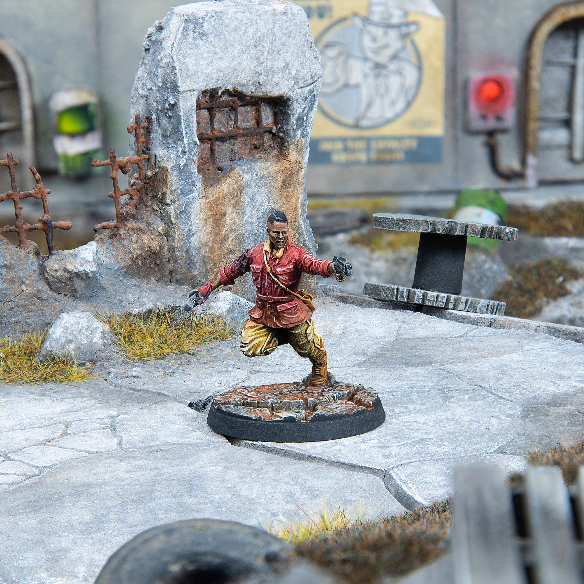 Modiphius Fallout Wasteland Warfare Jake Finch miniatura 32mm