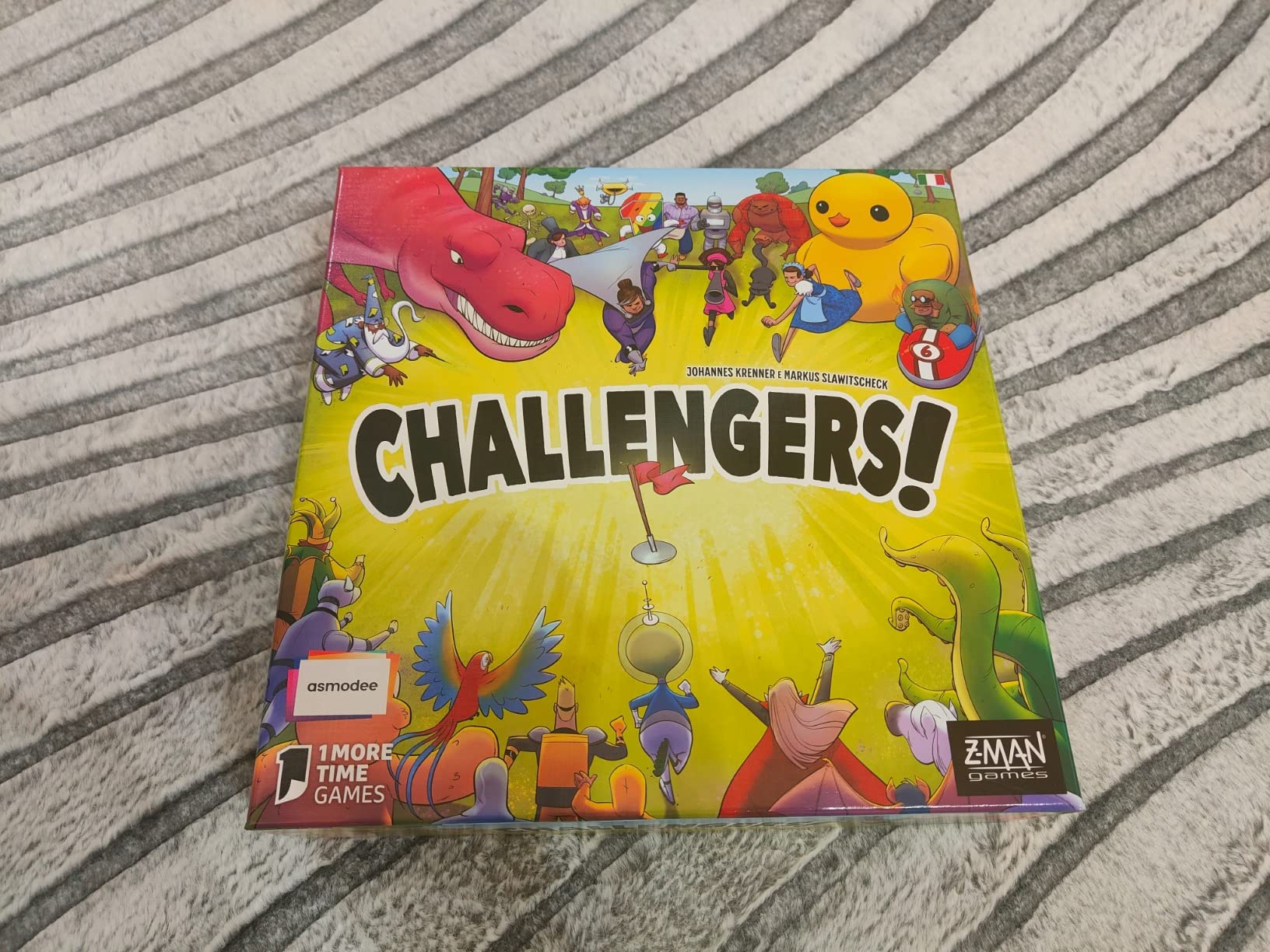 Asmodee Challengers gioco da tavolo edizione italiana 1-8 giocatori