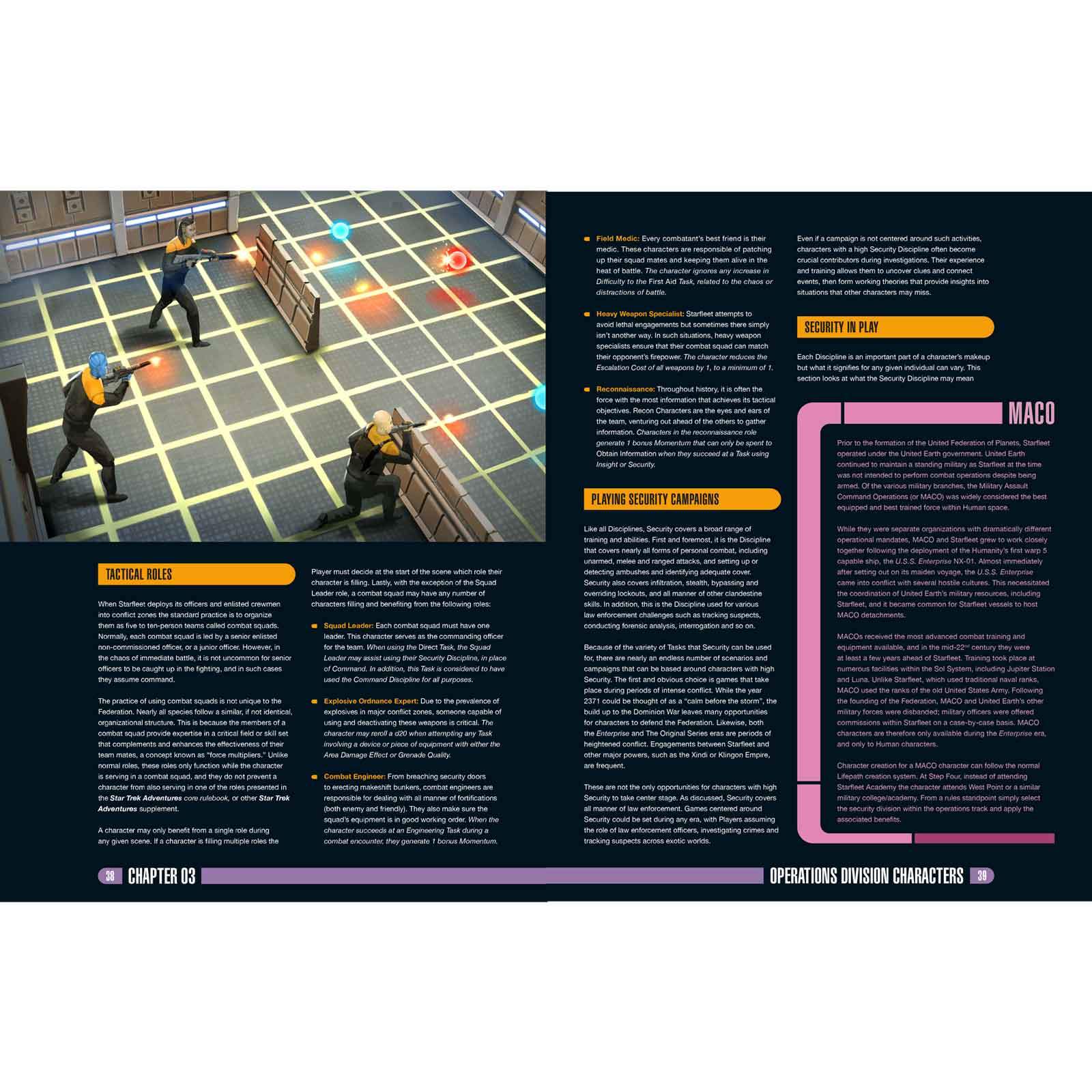 Modiphius Star Trek Adventures Supplemento Operations Division PDF