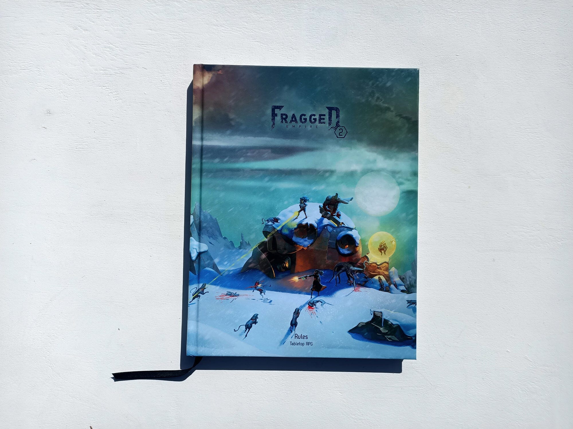 Modiphius Fragged Empire 2nd Edition Rule Book manuale copertina rigida