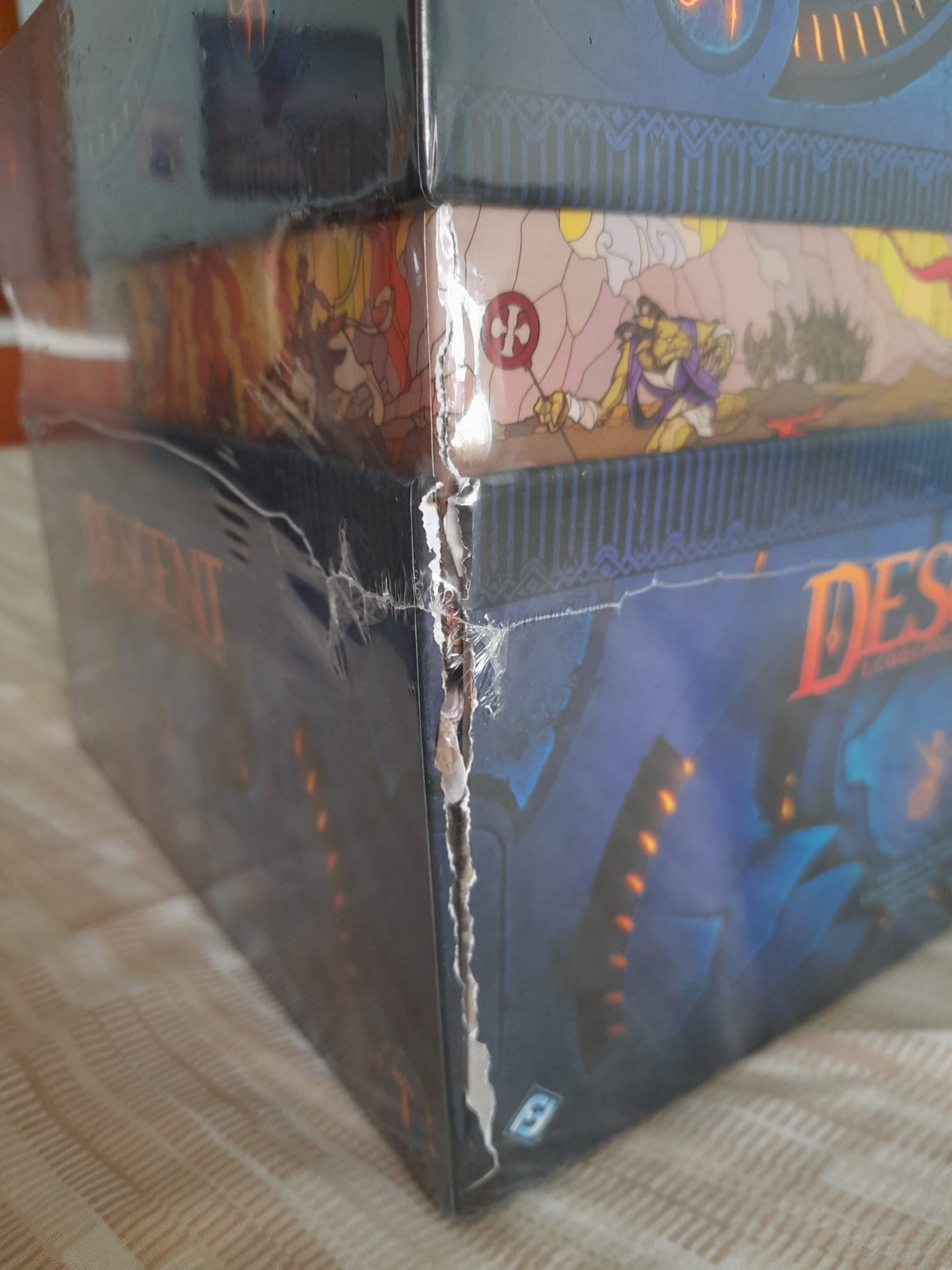 Asmodee Descent Leggende delle Tenebre gioco tavolo con app italiano