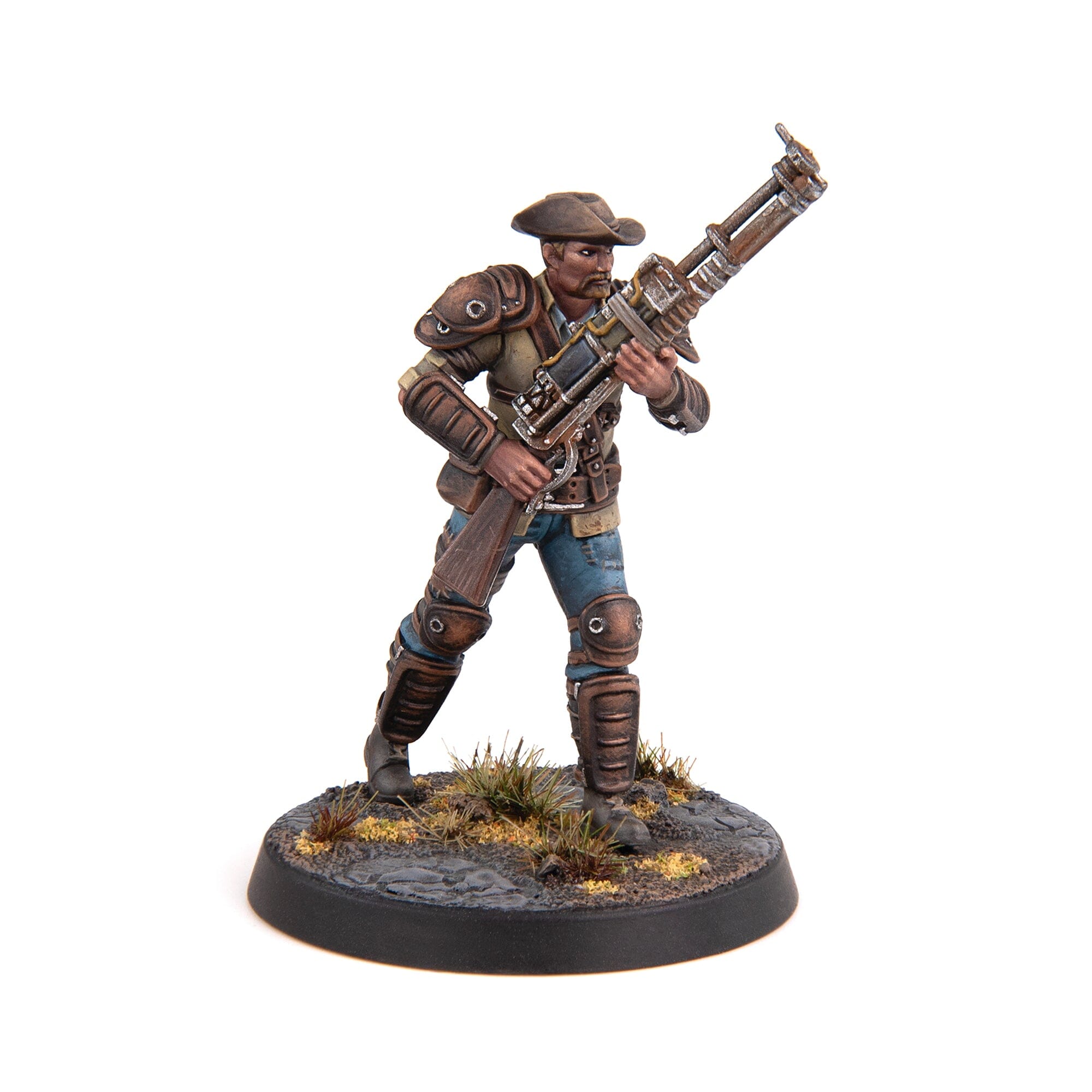 Modiphius Fallout Minutemen Core Box miniature 10 pezzi plastica