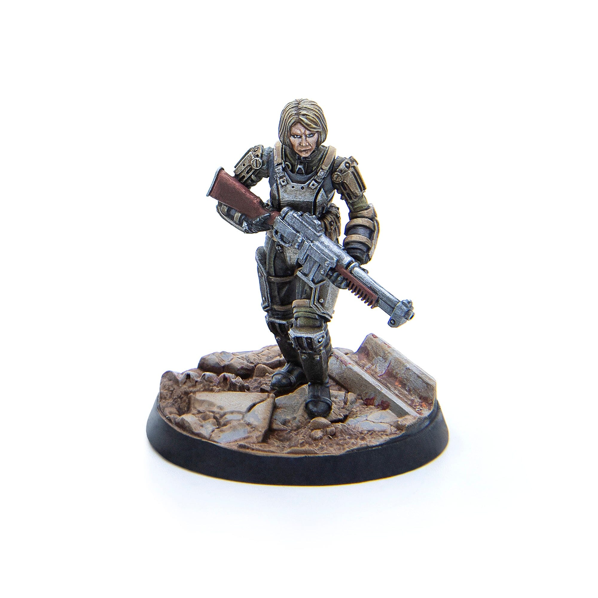 Modiphius Fallout Wasteland Warfare Brotherhood Combat Patrol 6 Miniature