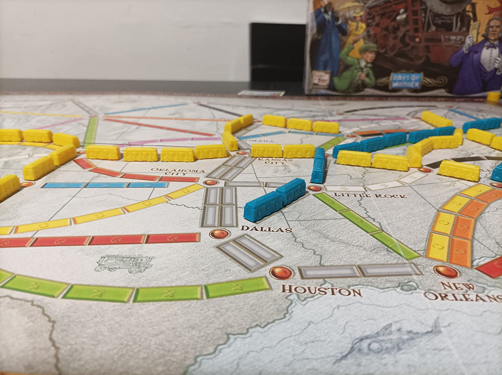 Asmodee Ticket to Ride gioco da tavolo edizione italiana Nord America