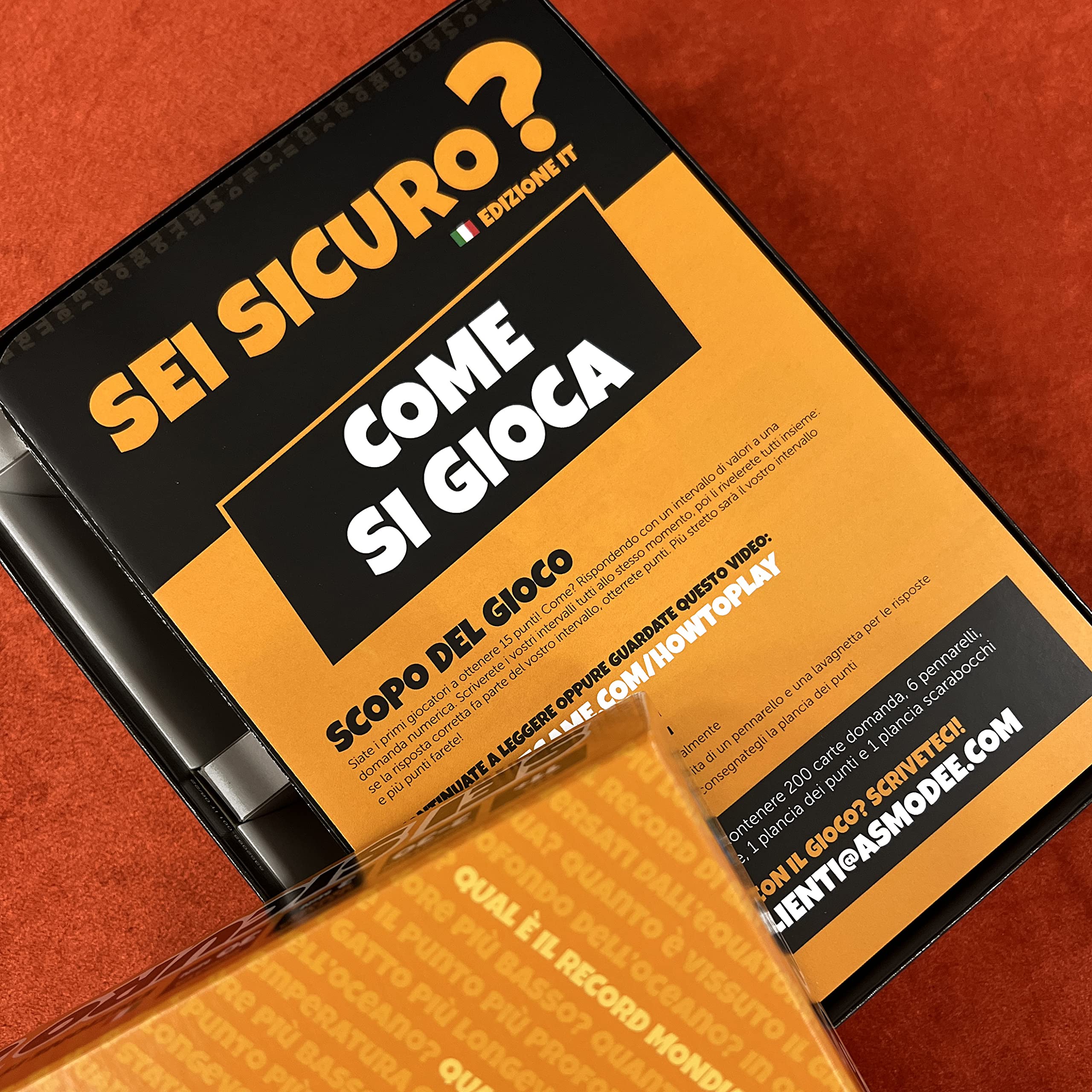 Asmodee Party Games Sei Sicuro? quiz 2-24 giocatori italiano