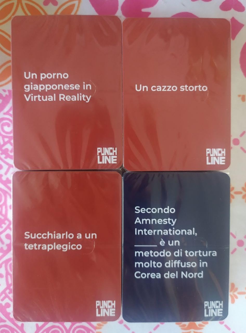 Asmodee Punchline gioco da tavolo adulti 400 carte 3-20 giocatori