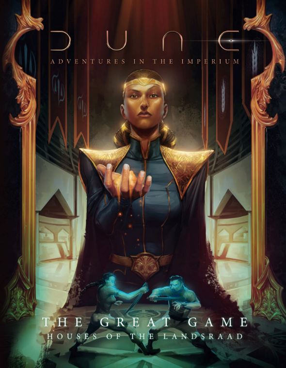 Modiphius Dune Great Game Houses of the Landsraad supplemento PDF