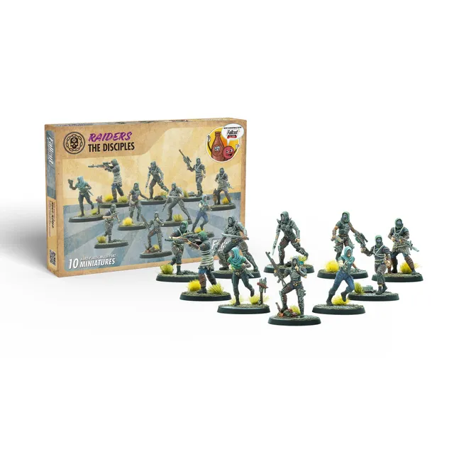 Modiphius Fallout Factions Raiders The Disciples 10 Miniature