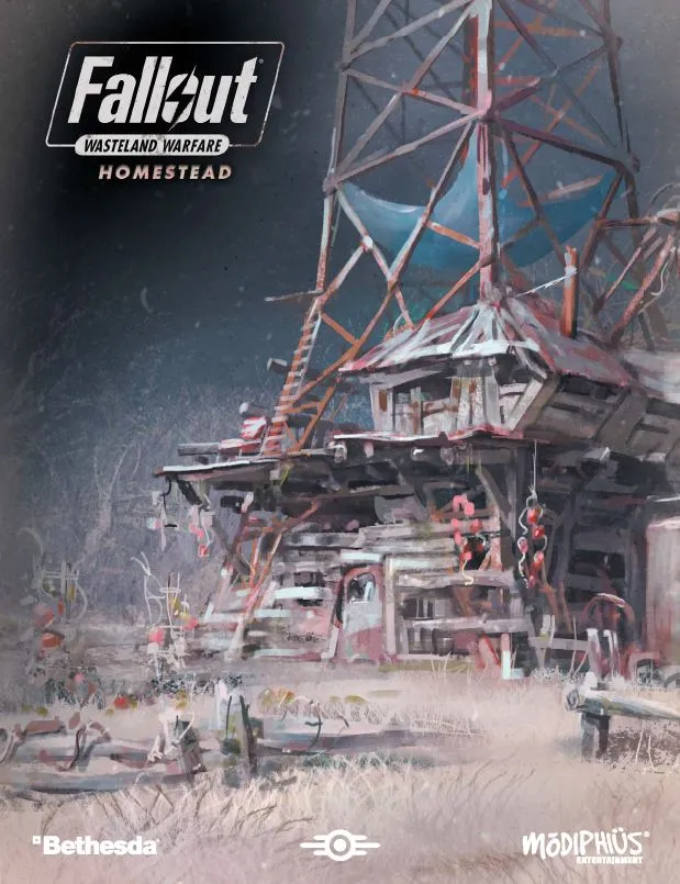 Fallout Wasteland Warfare Homestead espansione PDF insediamento