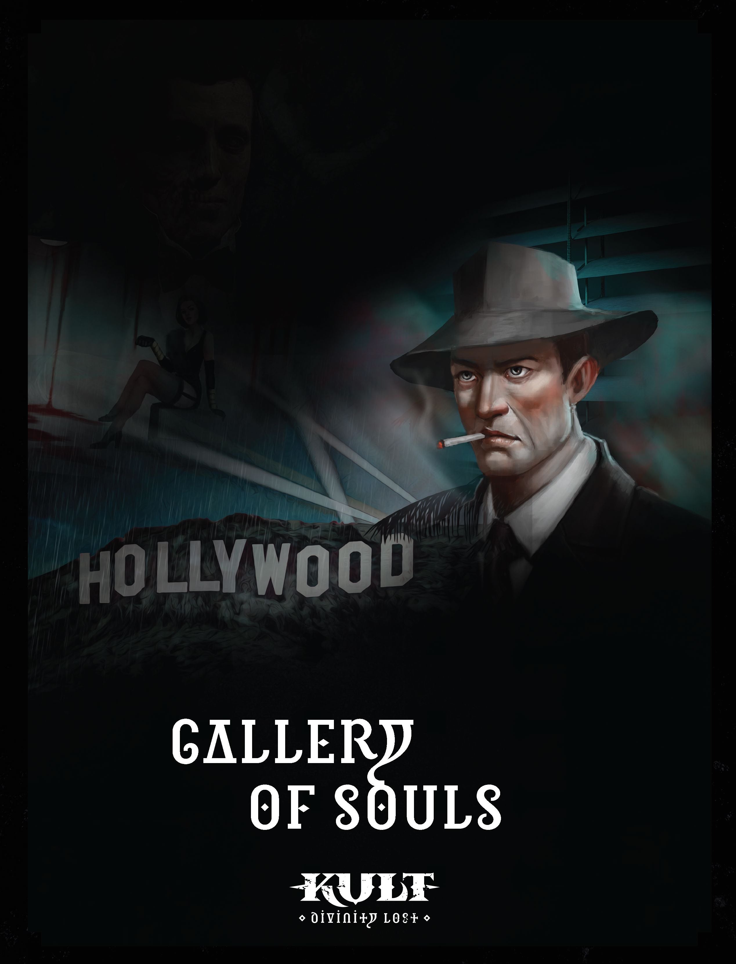 KULT Divinity Lost Gallery of Souls scenario brossura 44 pp