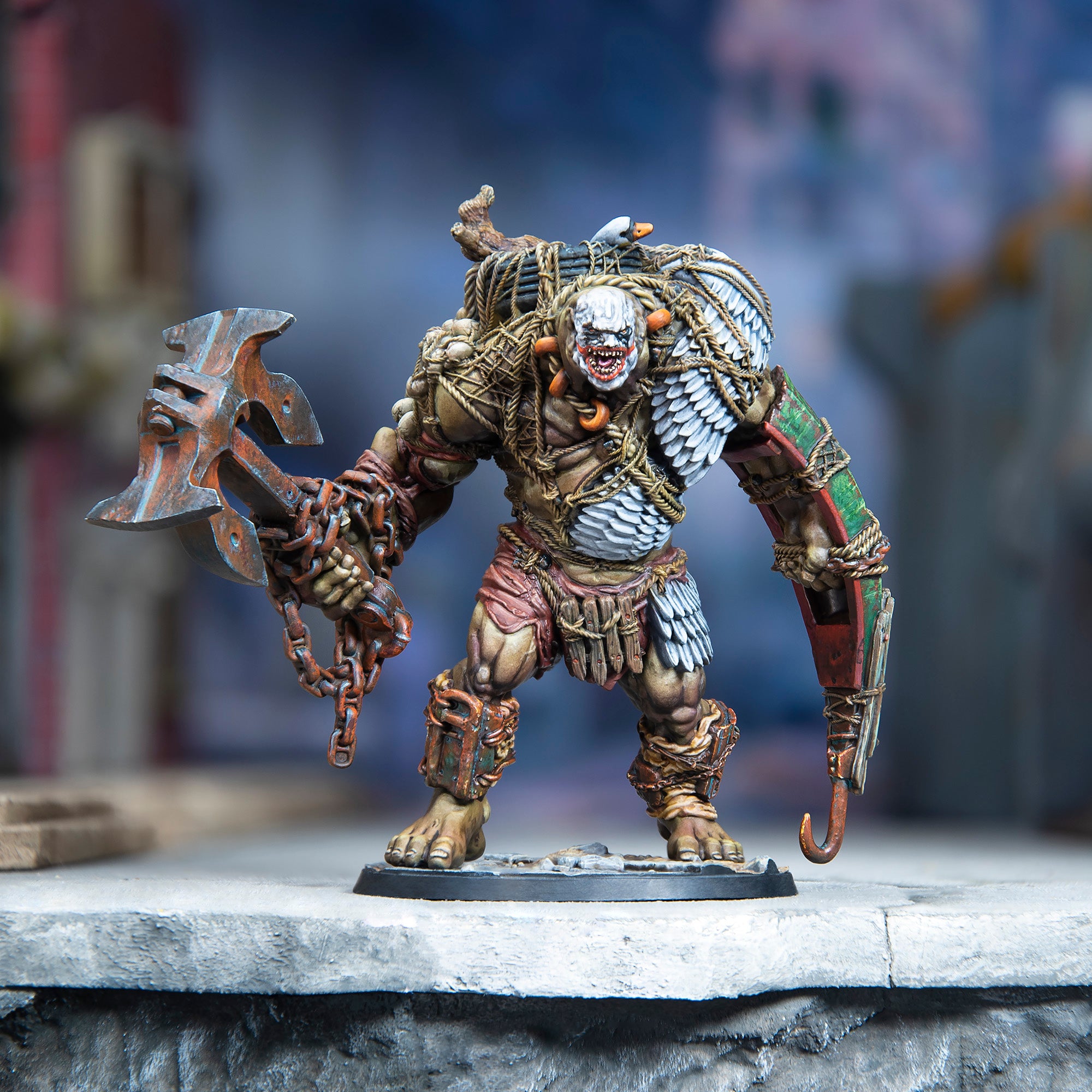 Modiphius Fallout Wasteland Warfare miniatura Swan 90mm