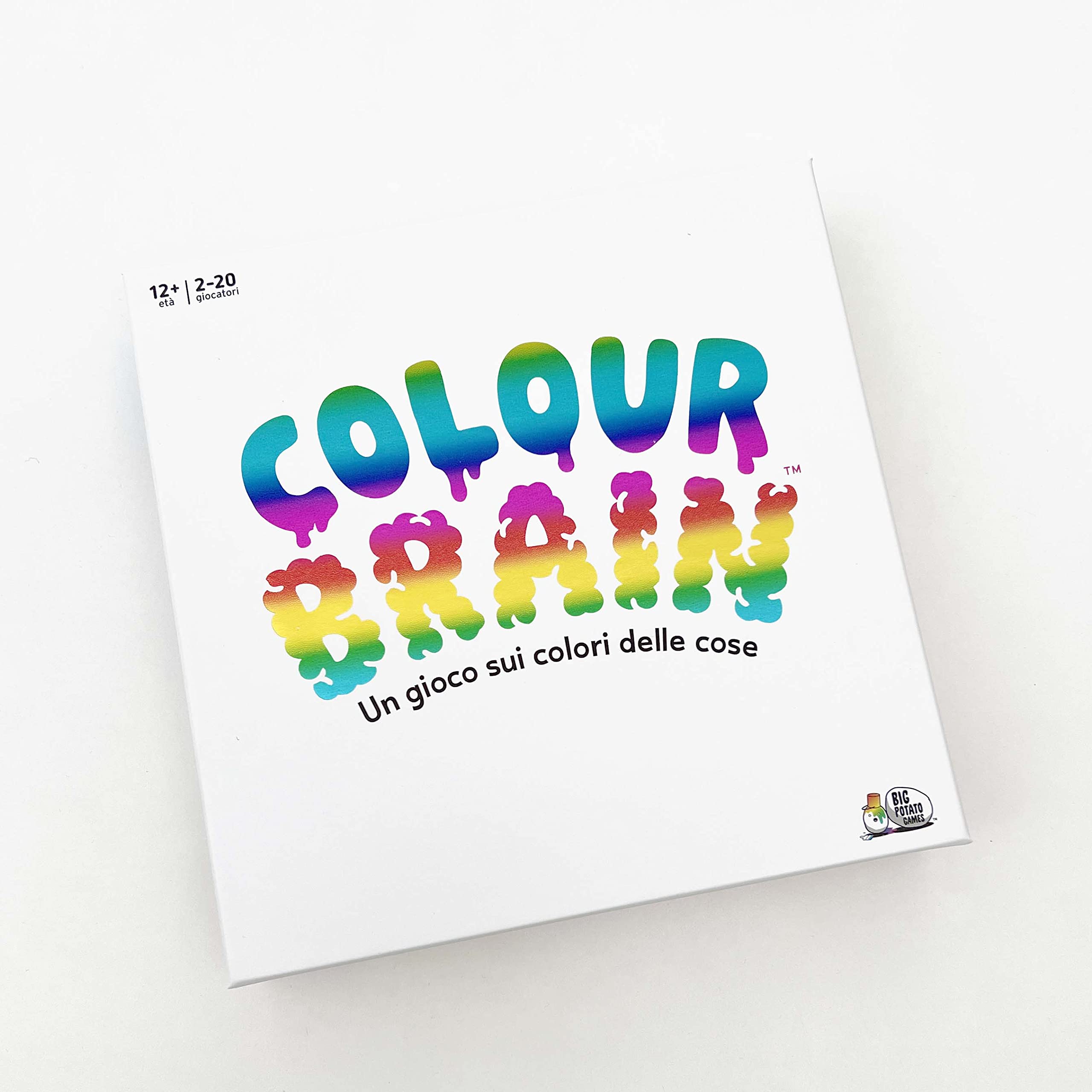Asmodee Colourbrain gioco da tavolo quiz colori 2-20 giocatori