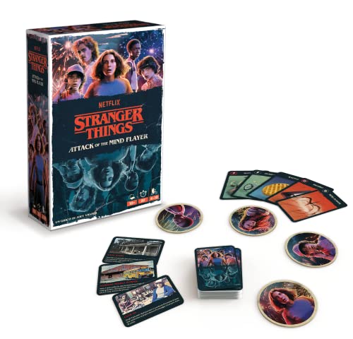Asmodee Stranger Things Attack Mind Flayer gioco carte bluff