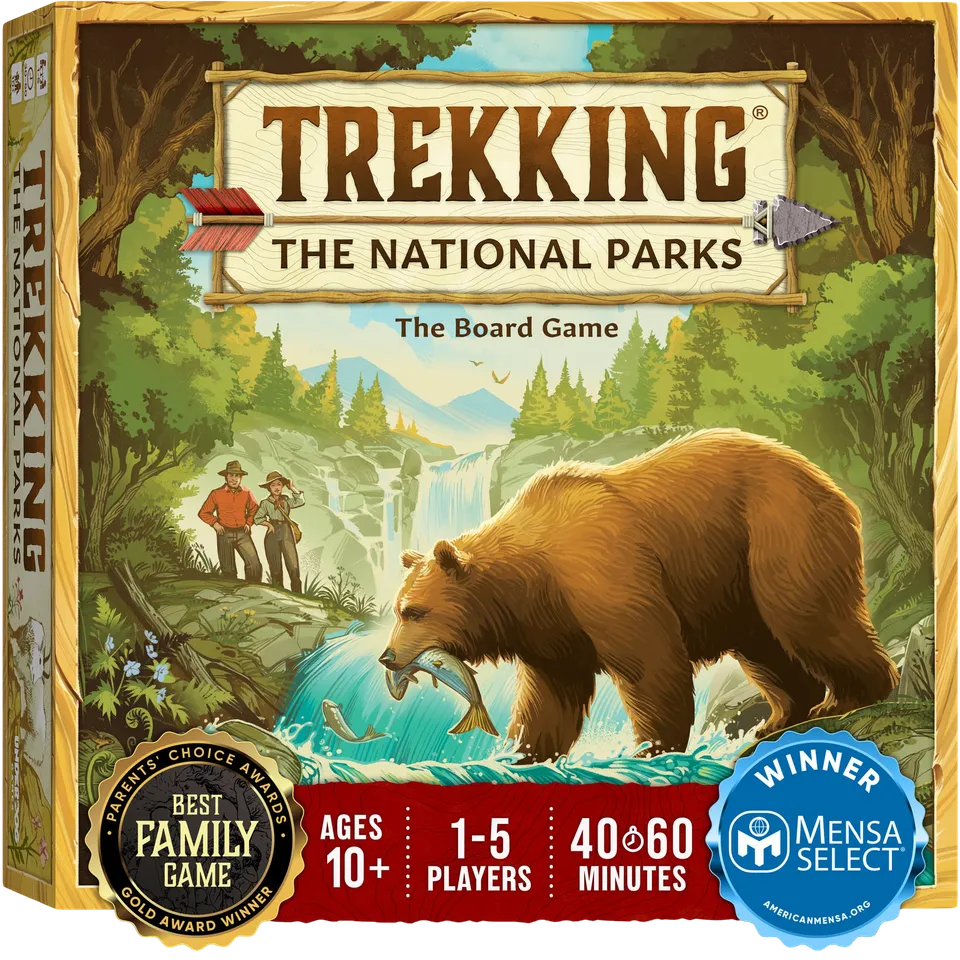 Underdog Games Trekking The National Parks gioco da tavolo terza edizione
