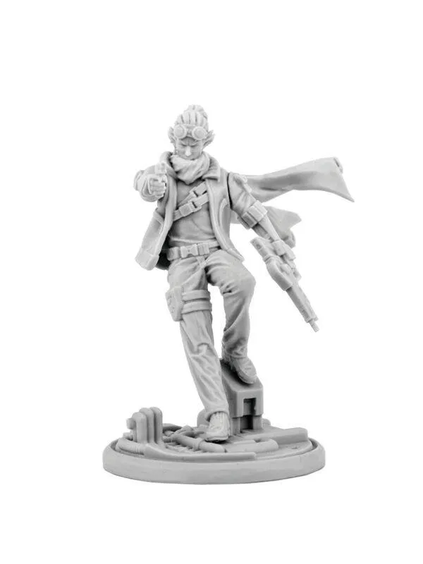 Modiphius Fragged Empire Isaac Kaltoran miniatura resina 28mm