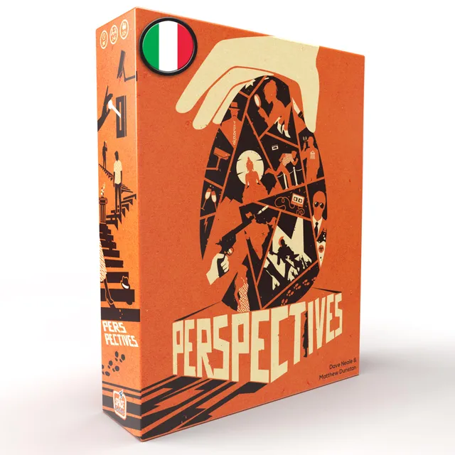 Asmodee Perspectives Arancione gioco tavolo cooperativo 3 casi 90 min