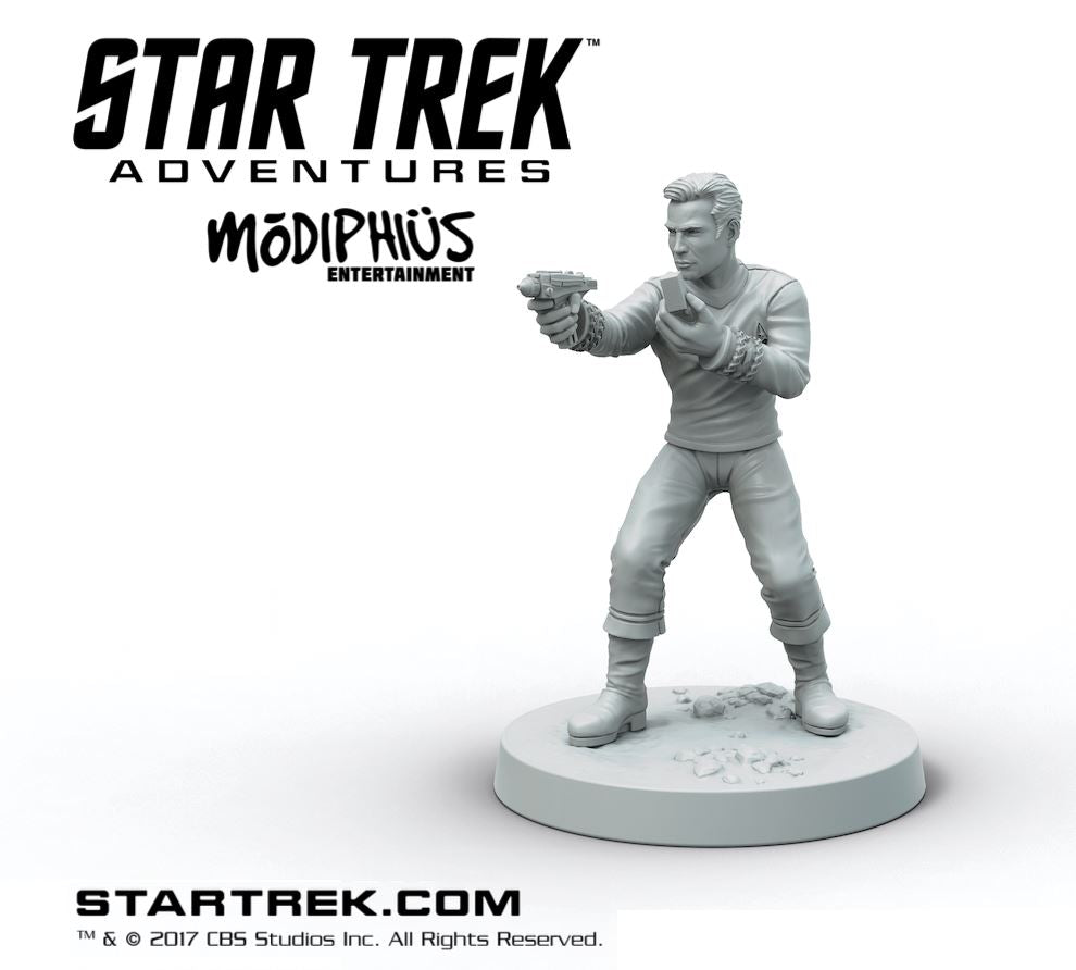 Modiphius Star Trek Adventures TOS Bridge Crew File STL 8 Miniature
