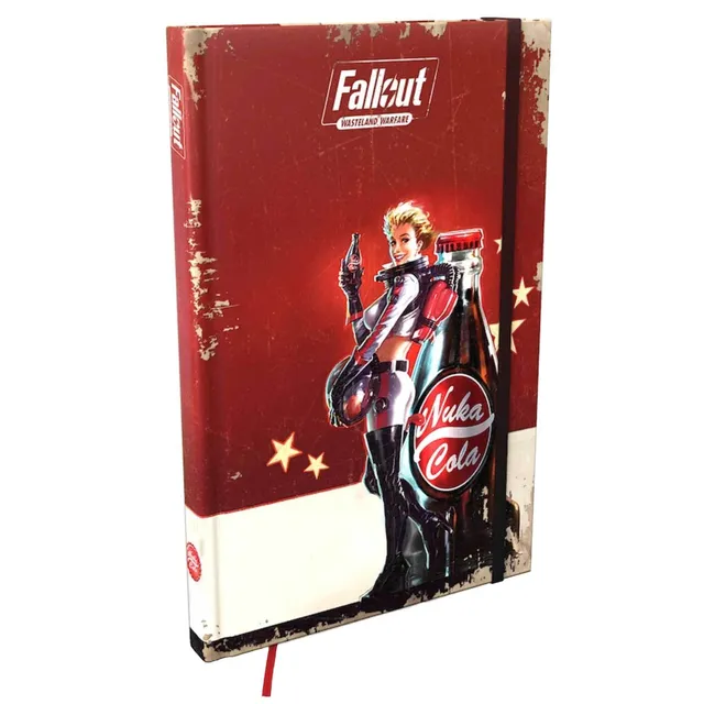 Modiphius Fallout Wasteland Warfare quaderno Nuka Cola 160 pagine