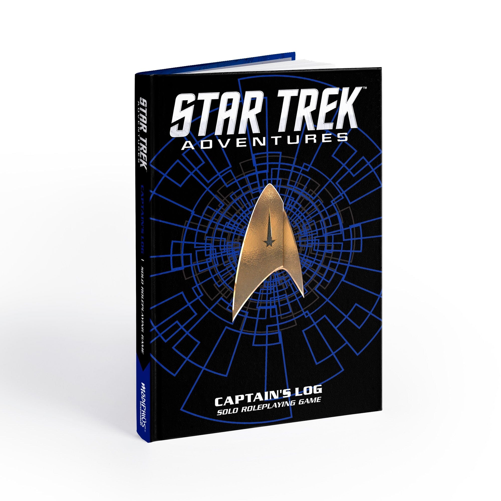 Modiphius Star Trek Adventures Captain's Log manuale gdr solo 326 pp