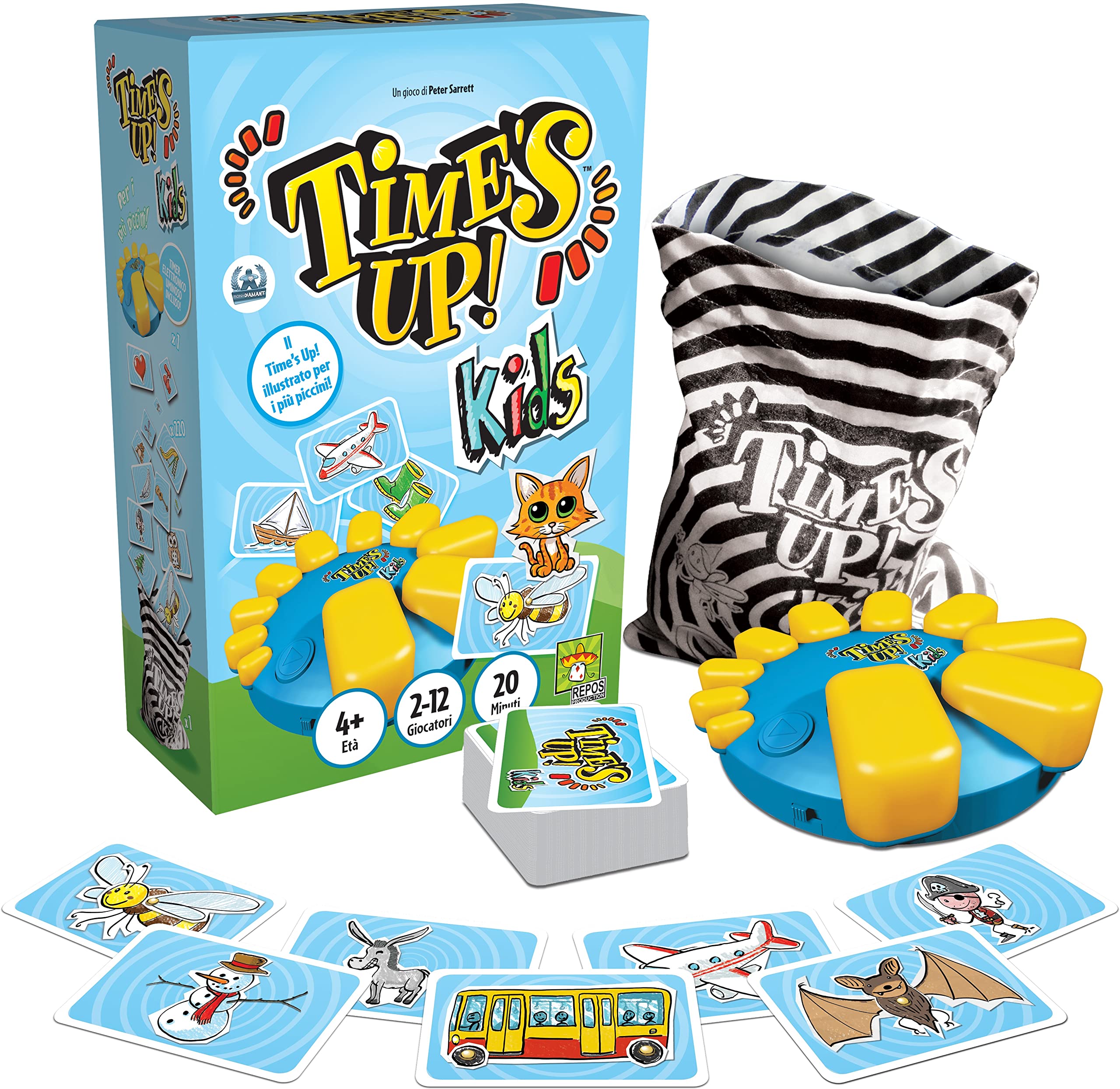 Asmodee Time's Up Big Box Kids party game bambini 4+ anni