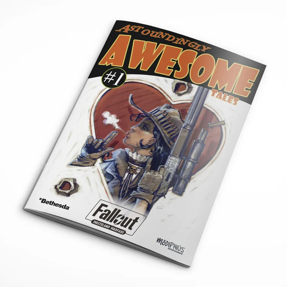 Modiphius Fallout Wasteland Warfare Libro Awesome Tales Cap 1