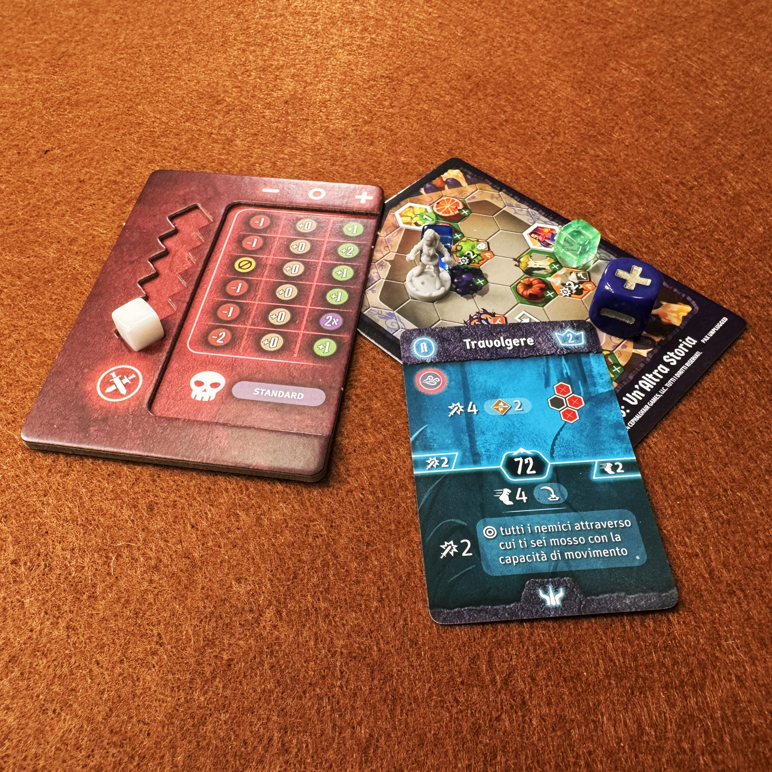 Asmodee Gloomhaven Buttons & Bugs gioco da tavolo solitario 20 scenari