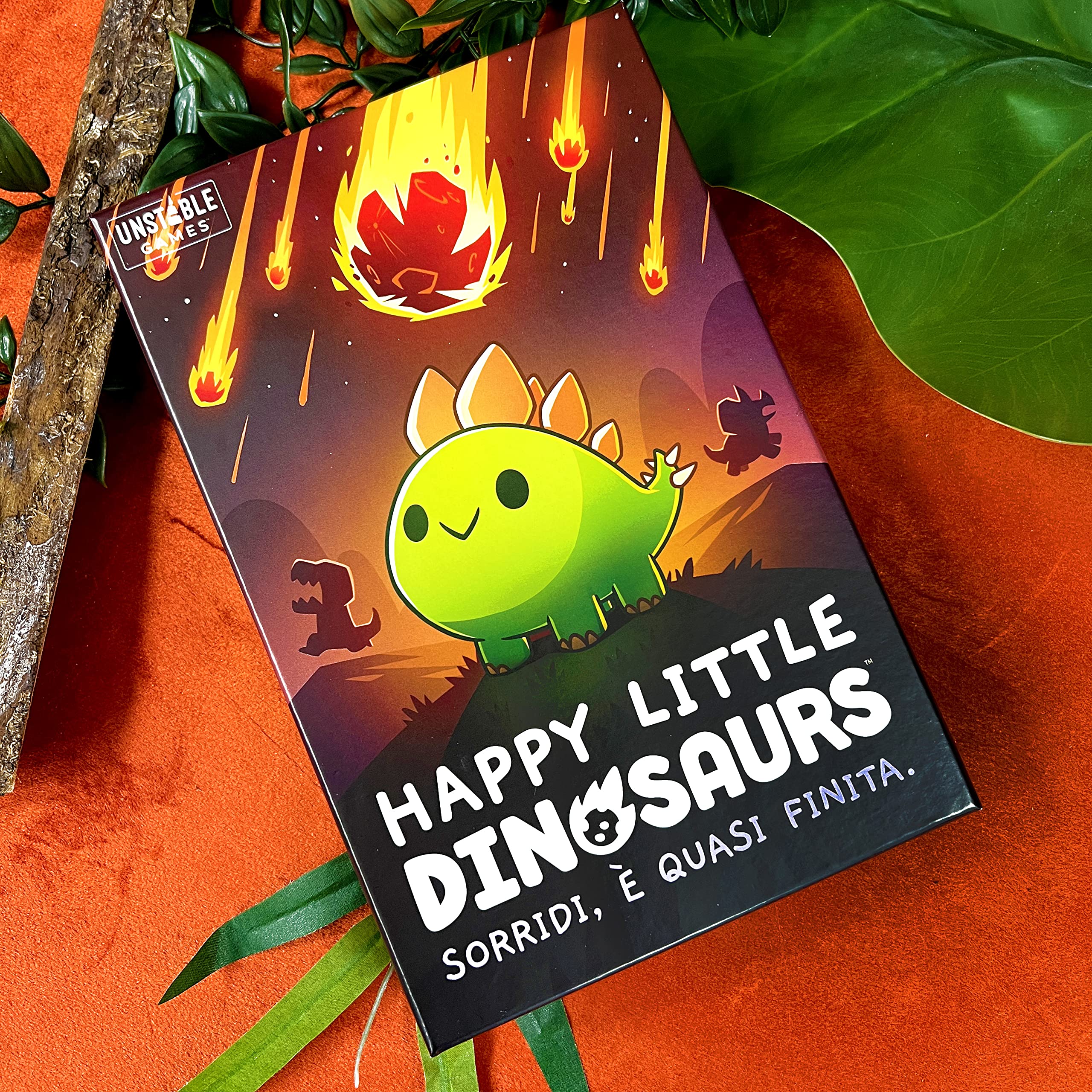 Asmodee Happy Little Dinosaurs Carte Gioco Base 2-4 giocatori