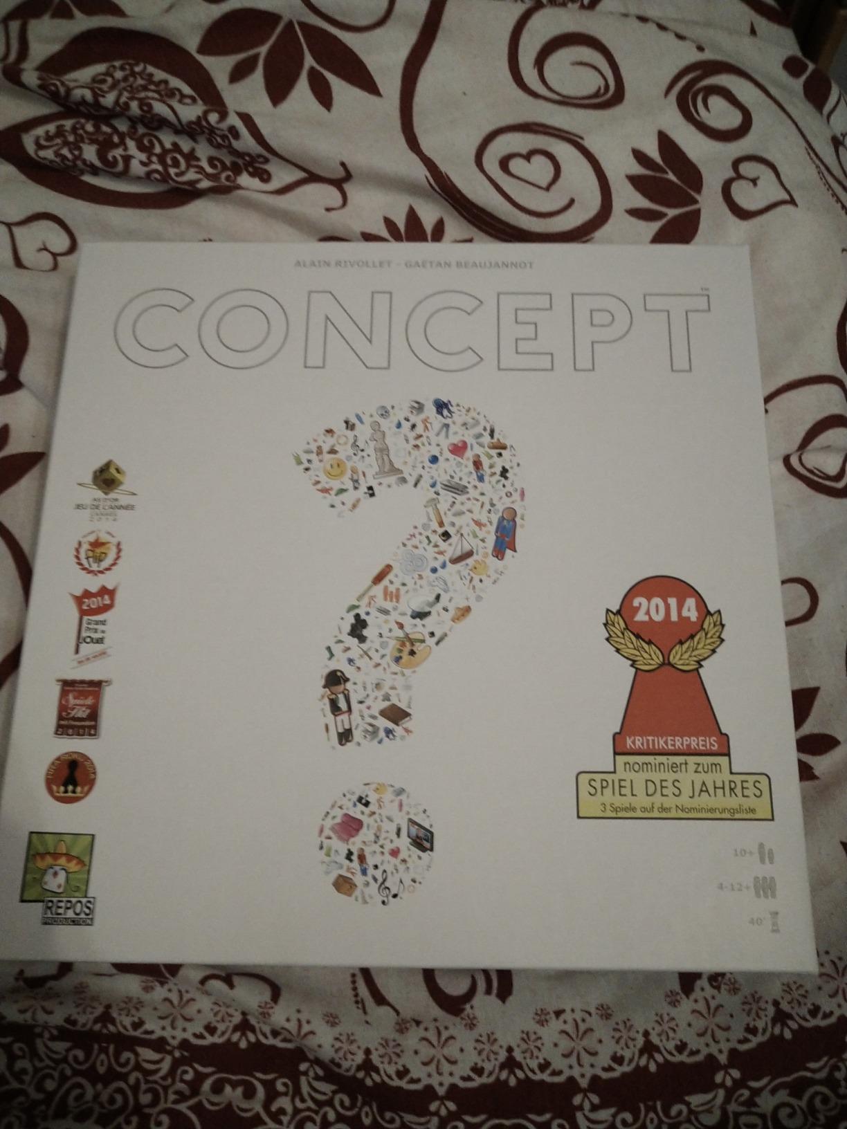 Asmodee Concept gioco da tavolo creativo edizione italiana