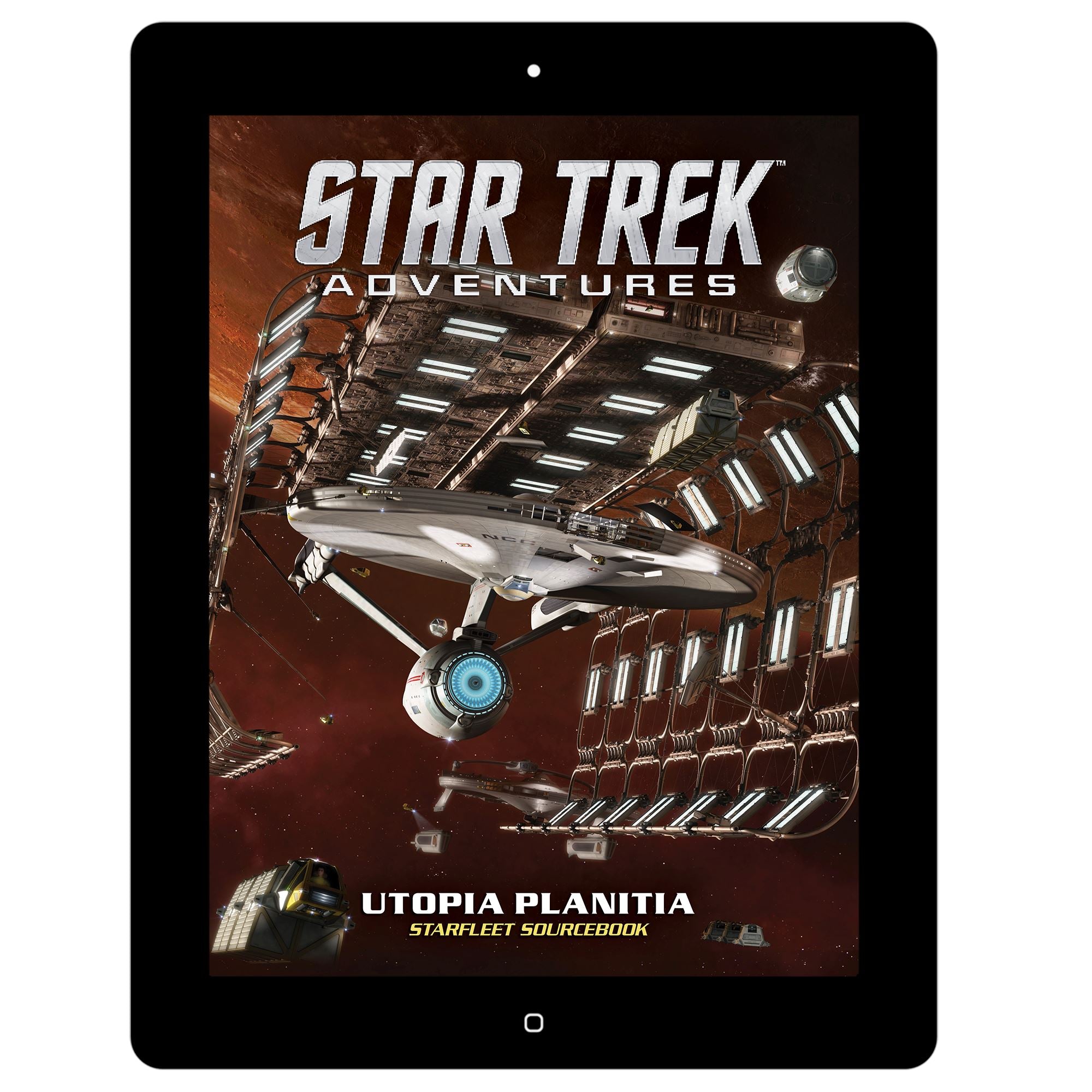 Modiphius Star Trek Adventures Utopia Planitia manuale PDF flotta