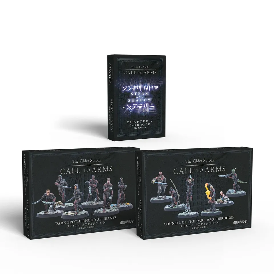 Modiphius Elder Scrolls Call to Arms Chapter 2 Dark Brotherhood Bundle miniature