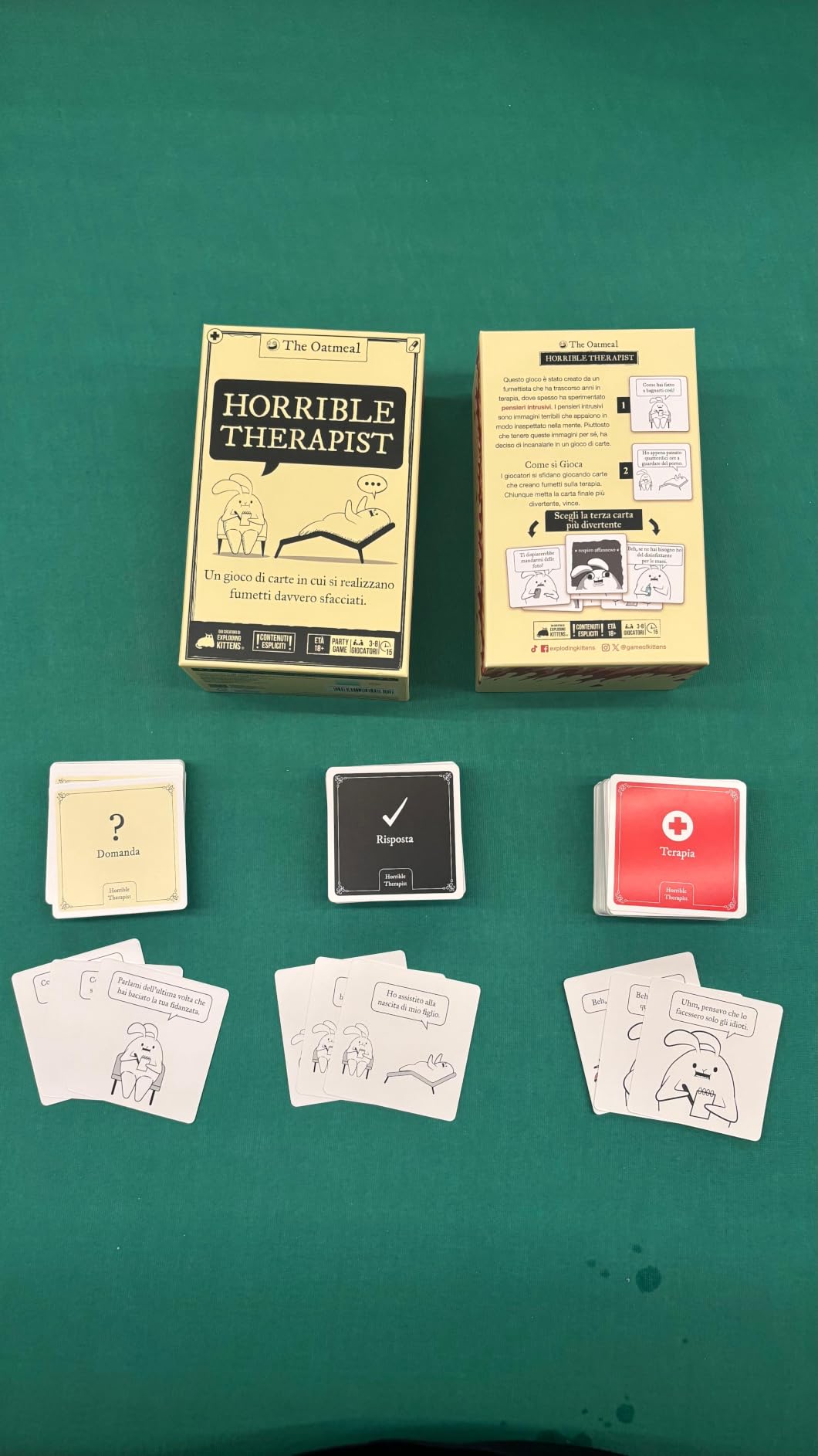 Asmodee Party Games Horrible Therapist gioco carte adulti 18+