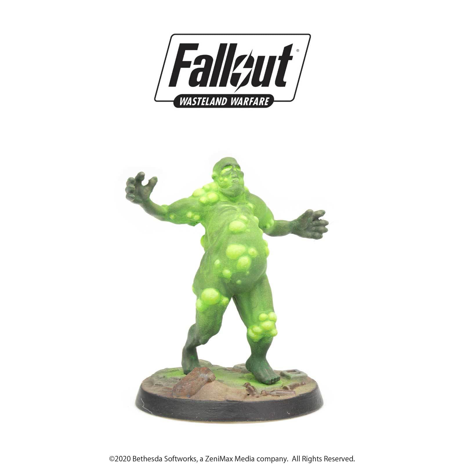 Modiphius Fallout Wasteland Warfare Putrid Glowing Ones miniature ghoul